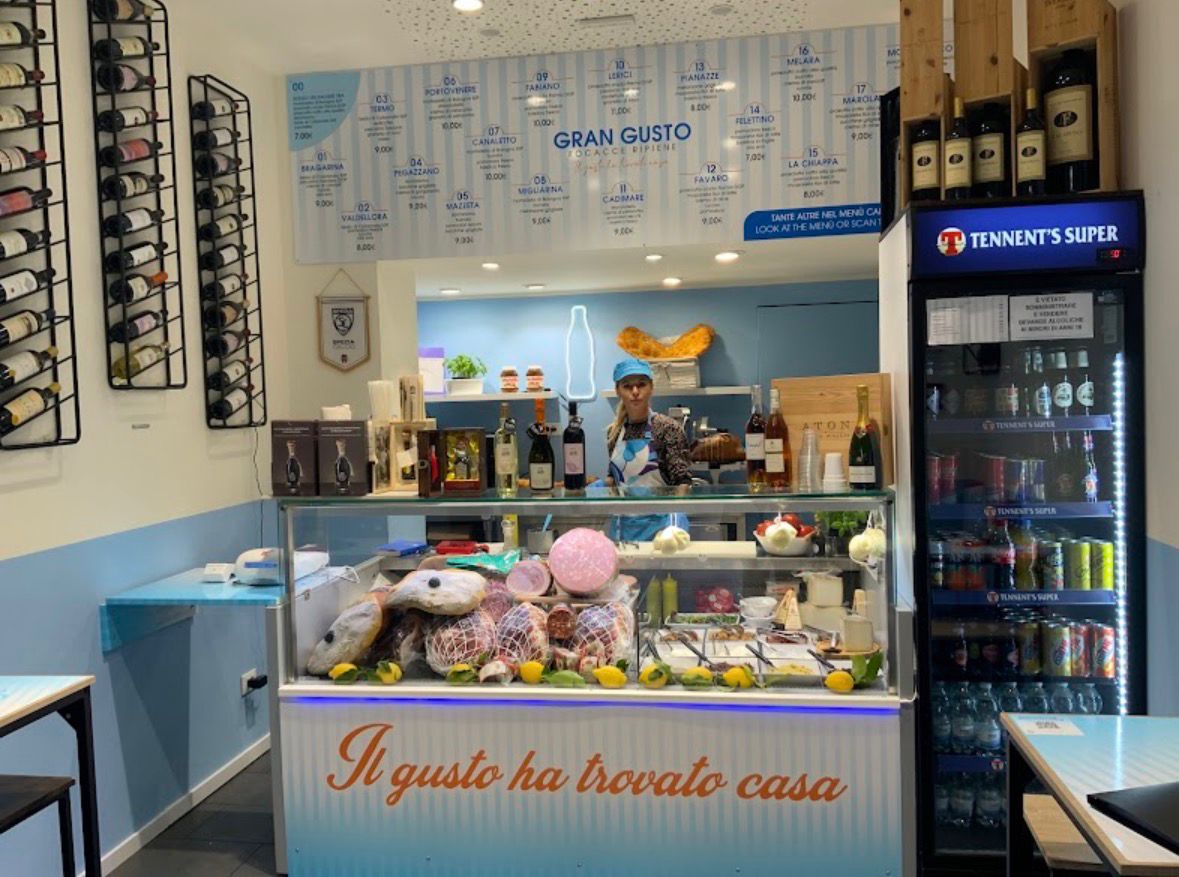 Interno del locale Gran Gusto